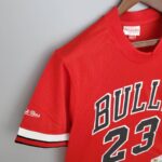Camiseta Mitchellness Bulls Red N°. 23 Jordan Retro Mesh