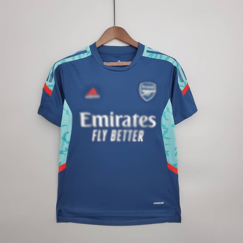 Camiseta calentamiento Arsenal 202122 (1) Camiseta calentamiento Arsenal 2021/22