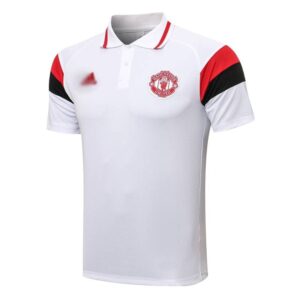 Polo Manchester United 2021/22 (3 colores) blanco