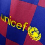 Camiseta retro Barcelona 2019 Unicef