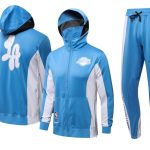 Conjunto Chandal Lakers azul claro con capucha