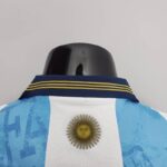 Camiseta Argentina Edicion Especial 2022 cuello