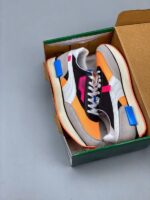zapatilla Puma Future Rider Play negro naranja caja