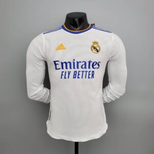 camiseta real madrid campeon champions 2022 manga larga