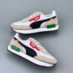 zapatilla puma Future Rider Play blanco negro