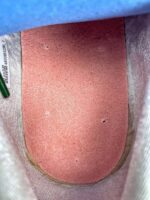 zapatilla puma Future Rider Play guinda amarillo interior