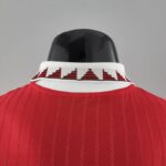 CUELLO TRASERO Camiseta Manchester United Primera Equipación 2022-2023 Versión Jugador