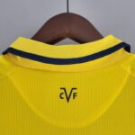 CUELLO TRASERO Camiseta del Villarreal Primera Equipación 2223 Versión Aficionado