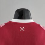 CUELLO TRASERO Camiseta del West Ham United Primera Equipación 2223 Versión Jugador