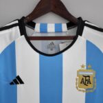 Camiseta Argentina Mundial Qatar 2022 Versión femenina pecho