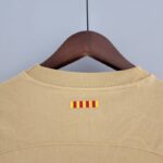 Camiseta Barcelona segunda Equipación 2022-2023 Versión fan cuello posterior