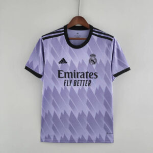 Camiseta Real Madrid Segunda Equipación 2022-2023 Versión Fan frontal