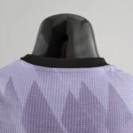 Camiseta Real Madrid Segunda Equipación 2022-2023 Versión Jugador frontal cuello posterior