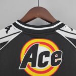 Camiseta Vasco da Gama negra retro 2000 - cuello posterior