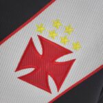 Camiseta Vasco da Gama negra retro 2000 - escudo