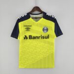 Camiseta de entrenamiento verde fluorescente Gremio todos los patrocinadores 2223