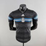 Camiseta de la Selección Argentina Equipación Negra 2022 Versión Jugador