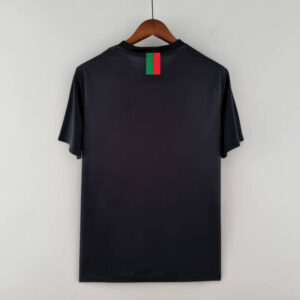 DORSAL Camiseta de la Selección de Portugal Negra 2022 Versión Aficionado