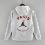 DORSAL Sudadera con Capucha Blanca PSG 2022