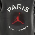 LOGO LEJ Sudadera con Capucha Negra PSG 2022