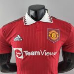 PECHO Camiseta Manchester United Primera Equipación 2022-2023 Versión Jugador