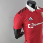 PECHO LATERAL Camiseta Manchester United Primera Equipación 2022-2023 Versión Jugador