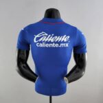 camiseta primera equipación Cruz Azul 2022 -2023 versión jugador - dorsal