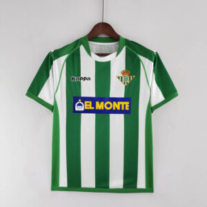Camiseta Retro Primera Equipación Real Betis 0102