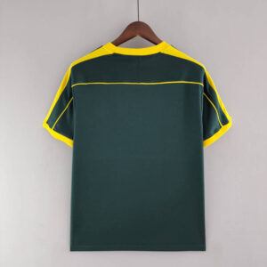 DORSAL Camiseta Portero Retro Verde Oscuro Brasil 1998