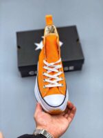 Converse Run Star Hike High Naranjas frontal