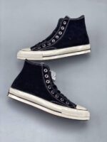 Converse top couple high-top casual sneakers par 2