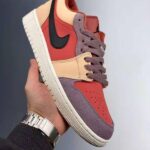 Air Jordan 1 Low Canyon Rust Shoes lateral 2