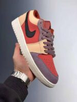 Air Jordan 1 Low Canyon Rust Shoes lateral 2