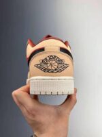 Air Jordan 1 Low Canyon Rust Shoes talón 2