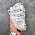 Air More Uptempo Retro Basketball Shoe lateral 2