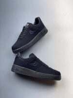 NIKE AIR FORCE 1 LOW STUSSY BLACK SNEAKERS par