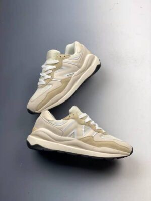 zapatillas casuales nb beige par