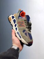 New Balance 574 Yurt x Salehe Bembury lateral 2