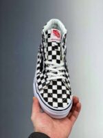 Vance SK8-HI Cuadros Casual Shoes frontal