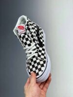 Vance SK8-HI Cuadros Casual Shoes lateral