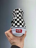 Vance SK8-HI Cuadros Casual Shoes talón