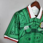 camiseta mexico 1998 pecho lateral