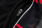 Bolsillo del pantalón del chándal negro de la A.C Milan 2022-2023