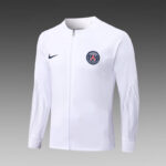 Chaqueta del chándal blanco del Paris Saint-Germain 2022-2023