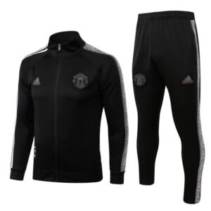 Conjunto chándal negro del Manchester United 2022-2023