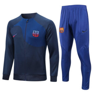 Conjunto de chándal azul zafiro de la FC Barcelona 2022-2023