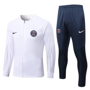 Conjunto de chándal blanco del Paris Saint-Germain 2022-2023