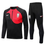 Conjunto de chándal negro Koreano 2022-2023