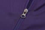 Cremallera de la chaqueta del chándal morado del Milan 2022-2023