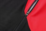 Cremallera de la chaqueta del chándal negro Koreano 2022-2023